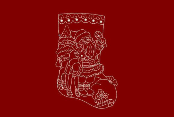 Christmas Santa Stocking: A Designer's Review for Local Branding