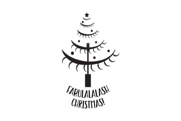 Christmas Tree - Eyelashes: A Designer's Review for Holiday Campaigns
