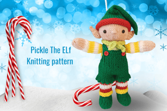 Elf Toy Knitting Pattern: A Designer's Take on Toys and Editorial Assets