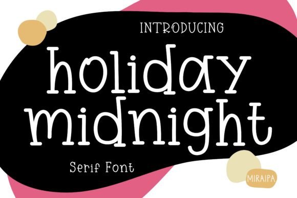 Holiday Midnight: A Serif Design Asset Review for Crafters