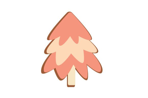 Pink Christmas Pine Trees Cookie, Blush: A Festive Cricut Design Review