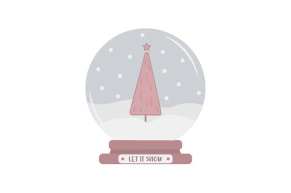 Pink Christmas Snow Globe: A Designer's Review for Holiday Projects