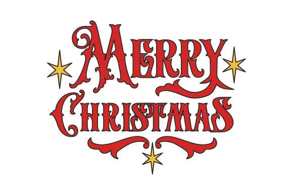 Retro Victorian Merry Christmas Design Review