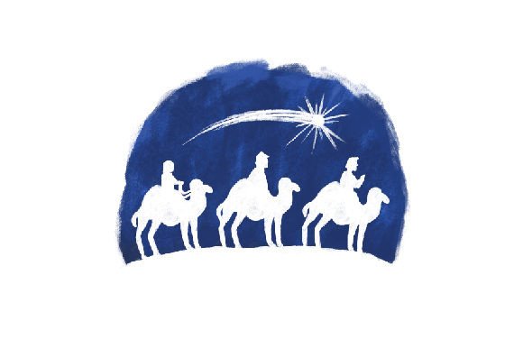Three Wise Men Watercolor: A Christmas Digital Asset Review